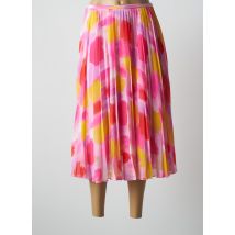 ESSENTIEL ANTWERP - Jupe mi-longue rose en polyester - Femme - Taille 40 - Modz