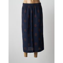 DES PETITS HAUTS - Jupe longue bleu en viscose - Femme - Taille 40 - Modz