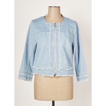 SPORTALM - Veste en jean bleu en coton - Femme - Taille 44 - Modz
