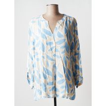 YOU - Tunique manches longues bleu en viscose - Femme - Taille 44 - Modz