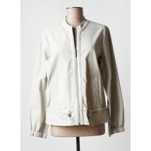 JUST WHITE - Veste casual vert en coton - Femme - Taille 44 - Modz