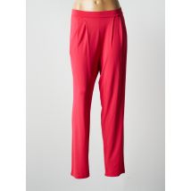 B.YU - Pantalon droit rouge en acetate pour femme - Taille 40 - Modz