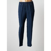ZERRES - Pantalon slim bleu en lin - Femme - Taille 42 - Modz
