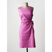 ESPRIT - Robe mi-longue violet en coton - Femme - Taille 40 - Modz