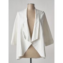 TELMAIL - Veste casual blanc en viscose pour femme - Taille 44 - Modz