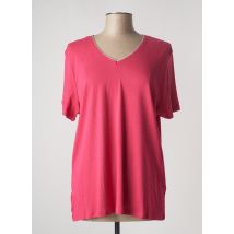 DIANE LAURY - T-shirt rose en modal pour femme - Taille 44 - Modz