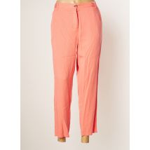 C'EST BEAU LA VIE - Pantalon 7/8 orange en lyocell - Femme - Taille 42 - Modz