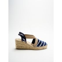 REBELLES - Espadrilles bleu en textile - Femme - Taille 36 - Modz