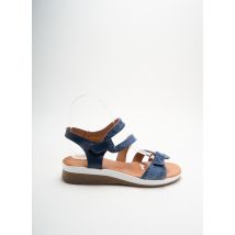 ARIMA - Sandales/Nu pieds bleu en cuir pour femme - Taille 39 - Modz