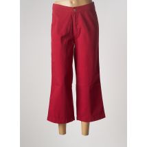 INDI & COLD - Pantalon 7/8 rouge en coton - Femme - Taille 42 - Modz
