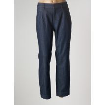 TONI - Pantalon droit bleu en lyocell pour femme - Taille 42 - Modz