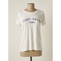 TEDDY SMITH - T-shirt beige en viscose - Femme - Taille 36 - Modz