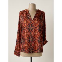 AKOZ DE TOI - Blouse orange en polyester - Femme - Taille 38 - Modz