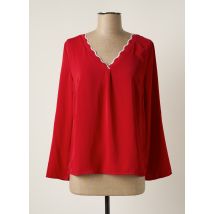 AKOZ DE TOI - Blouse rouge en polyester - Femme - Taille 36 - Modz