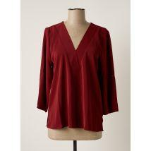 AKOZ DE TOI - Blouse rouge en polyester - Femme - Taille 38 - Modz