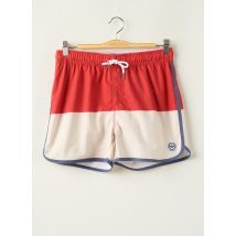WAXX - Short de bain rouge en polyester - Homme - Taille S - Modz