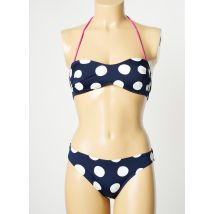 ARENA - Maillot de bain 2 pièces bleu en polyamide - Femme - Taille 42 - Modz