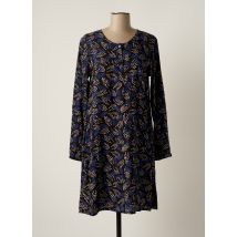 AGATHE & LOUISE - Robe mi-longue bleu en viscose pour femme - Taille 38 - Modz