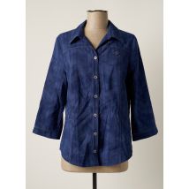 GUY DUBOUIS - Chemisier bleu en coton - Femme - Taille 40 - Modz
