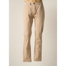 BENSON & CHERRY - Pantalon chino beige en coton - Homme - Taille 48 - Modz