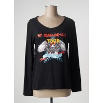 ANOUK ET NINON - T-shirt noir en coton - Femme - Taille 38 - Modz