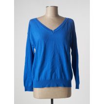 SCHOOL RAG - Pull bleu en laine - Femme - Taille 36 - Modz