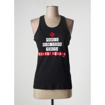 KAPITALES - Débardeur noir en coton - Femme - Taille 40 - Modz