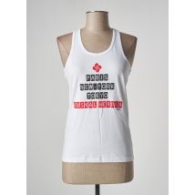 KAPITALES - Débardeur blanc en coton - Femme - Taille 40 - Modz