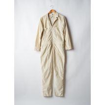 ATELIER BOHÈME - Combi-pantalon beige en coton - Femme - Taille 40 - Modz