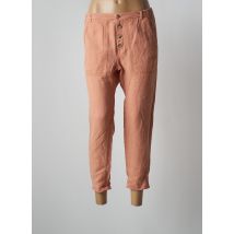 ATELIER BOHÈME - Pantalon slim orange en lyocell - Femme - Taille W25 - Modz