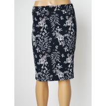 LOVE BY MD - Jupe mi-longue bleu en coton - Femme - Taille 36 - Modz