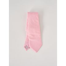 LE COLONEL - Cravate rose en coton - Homme - Taille TU - Modz