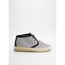 SMILE - Espadrilles blanc en textile - Femme - Taille 37 - Modz