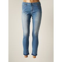 PLEASE - Jeans coupe slim bleu en coton pour femme - Taille 38 - Modz