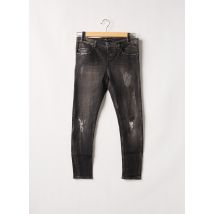 UNIQUE DNM - Jeans coupe slim gris en coton - Homme - Taille W30 - Modz