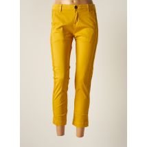MKT STUDIO - Pantalon 7/8 jaune en coton - Femme - Taille W25 - Modz