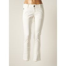 DONOVAN - Pantalon chino blanc en coton - Femme - Taille W27 - Modz