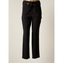 SCHOOL RAG - Pantalon droit noir en polyester - Femme - Taille 38 - Modz
