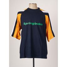 SA RUGBY - T-shirt bleu en coton - Homme - Taille L - Modz