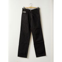 COMPTOIR DU RUGBY - Pantalon droit noir en coton - Homme - Taille 38 - Modz