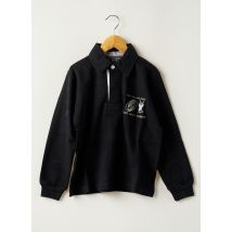 THE HAKADANCE - Polo noir en coton - Garçon - Taille TU - Modz