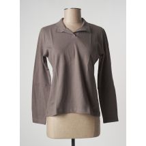 CLOUD'S - Polo gris en coton - Femme - Taille 38 - Modz