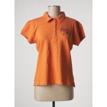 CLOUD'S - Polo orange en coton - Femme - Taille 44 - Modz