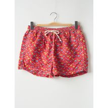 TIKI - Short de bain rouge en polyamide - Homme - Taille XXL - Modz