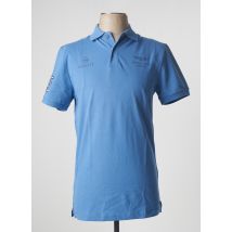 ASTON MARTIN - Polo bleu en coton pour homme - Taille S - Modz