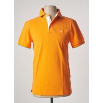 HACKETT - Polo orange en coton pour homme - Taille S - Modz