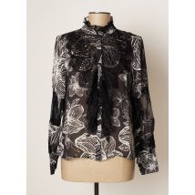 FRACOMA - Chemisier noir en viscose - Femme - Taille 34 - Modz