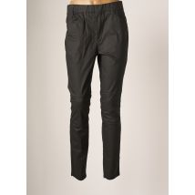 SANDWICH - Pantalon slim marron en coton - Femme - Taille 44 - Modz