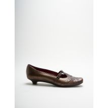 SIMONA FASHION - Ballerines marron en cuir - Femme - Taille 37 - Modz