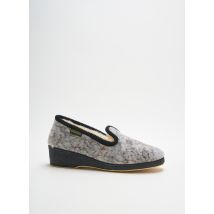 SEMELFLEX - Chaussons/Pantoufles gris en textile - Femme - Taille 36 - Modz